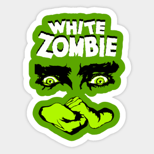 White Zombie Sticker